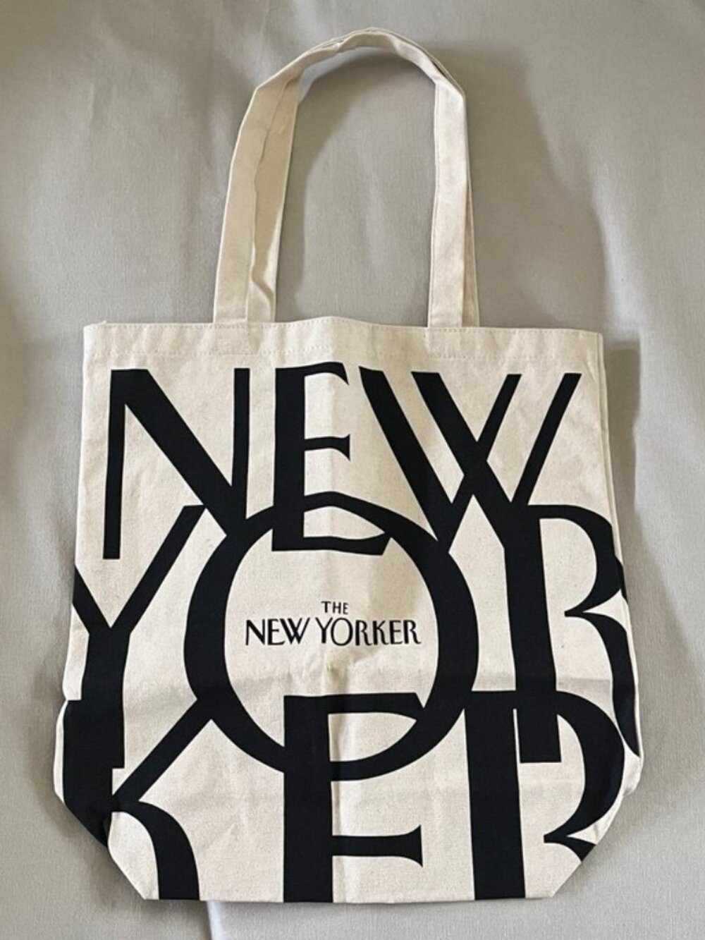 NEW The New Yorker Classic Canvas Tote Bag